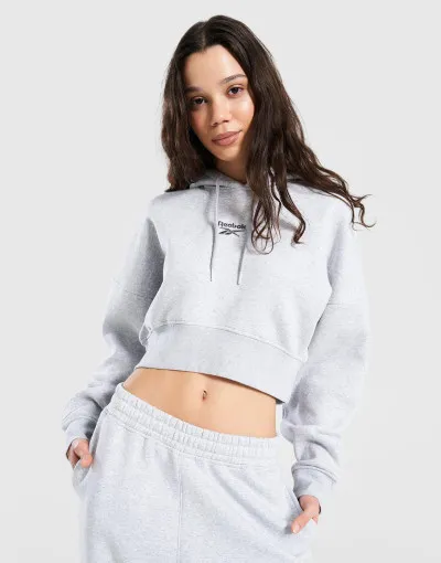 Reebok Mikina REEBOK-PULÓVER KAPUCNIS CROP WARDROBE ES