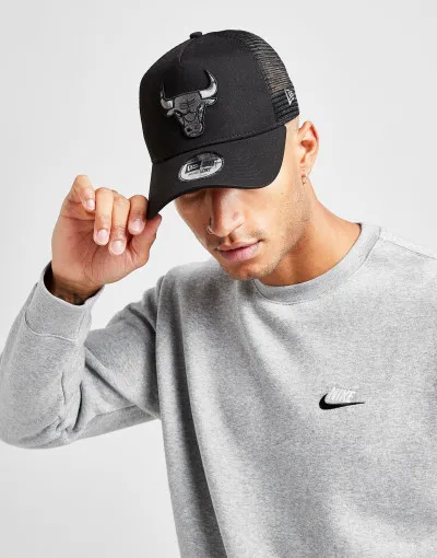 New Era Kšiltovka BOB TEAM LOGO 940 AF TRCKR CHIBUL BLKBLK