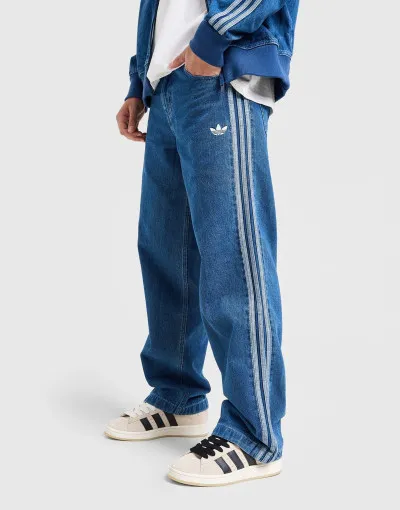 adidas Tepláky Adicolor Denim Firebird