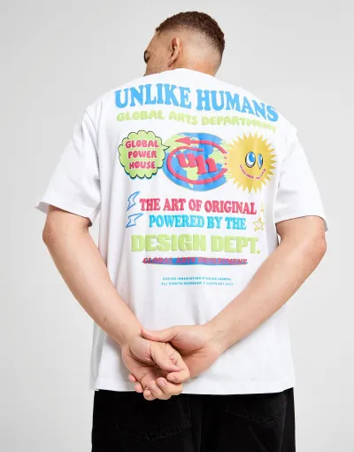 Unlike Humans Tričko Global Arts Department