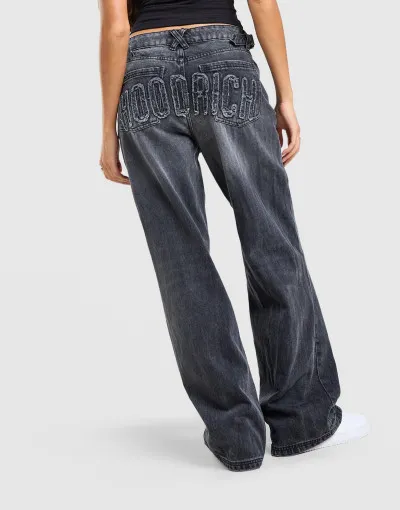 Hoodrich  Kalhoty Mono Wide Leg 