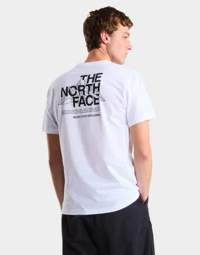 The North Face Tričko Mountain Sketch