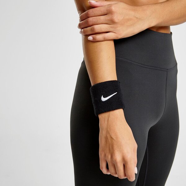 Nike Čelenka Swoosh 2Pk Wb Blk/wt Nike Head/wrist Bands